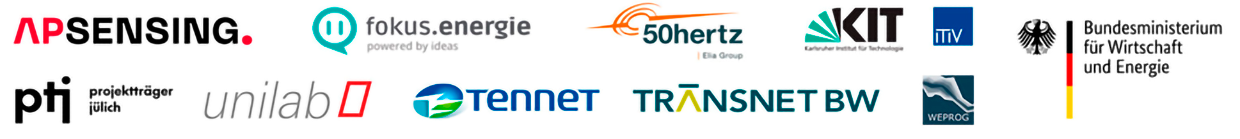 Logos der Projektpartner und Förderinstitutionen.