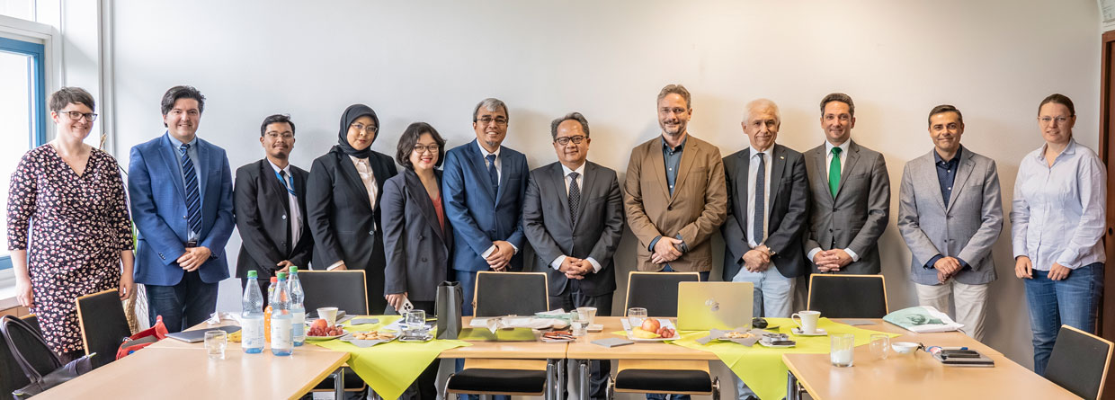 Delegation Indonesien